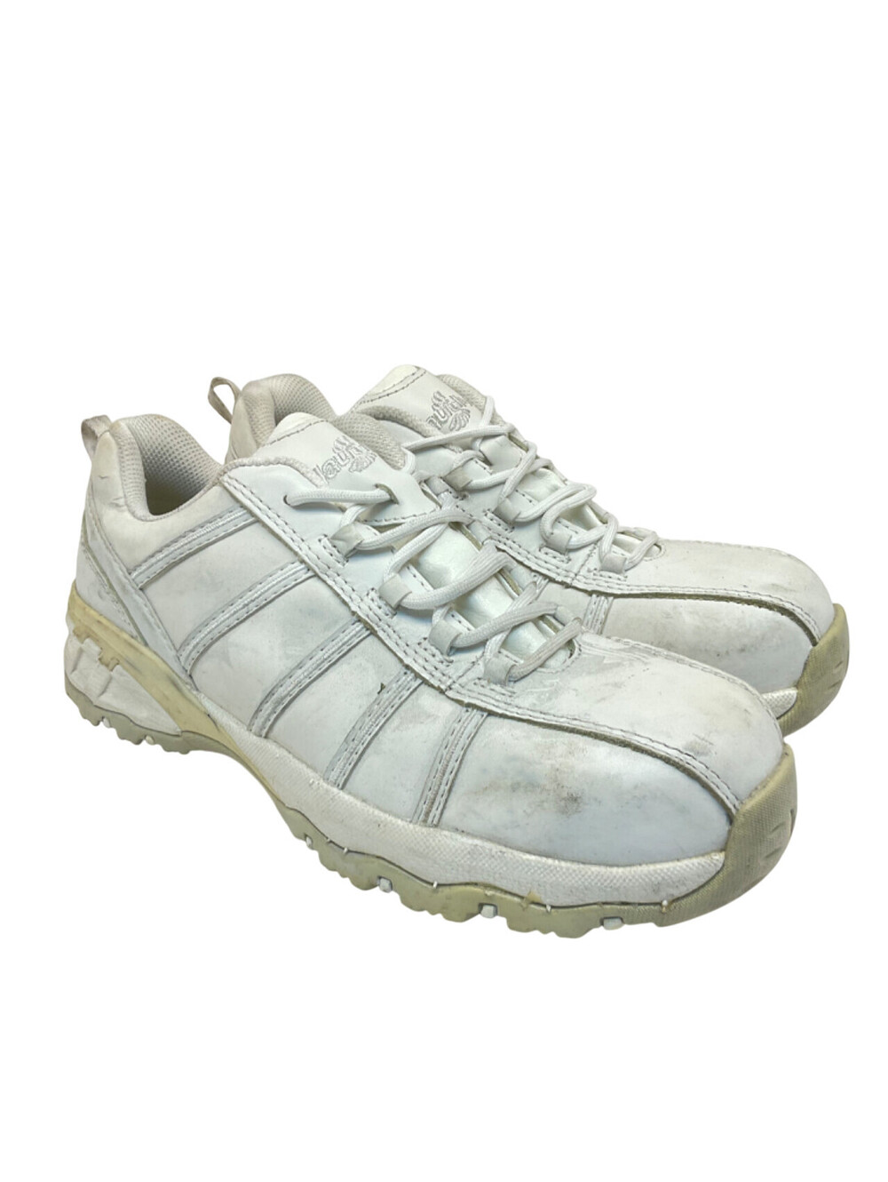 Nautilus Women's Composite Toe Work Shoes N1756 White Leather Size 9.5M